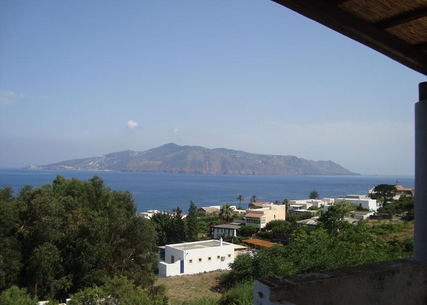 Sicily Santa Marina Salina View from Property