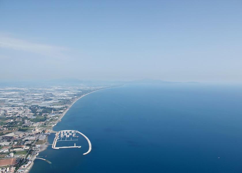 Campania Pontecagnano Faiano Aerial View