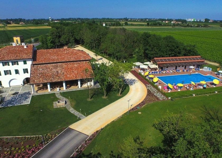 Veneto Ceggia Aerial view