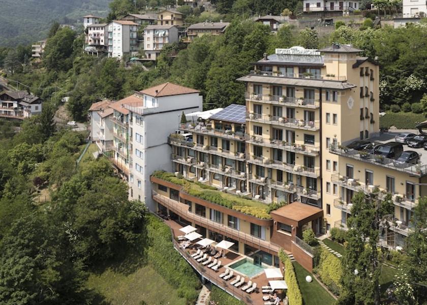 Lombardy Rota d'Imagna Aerial View