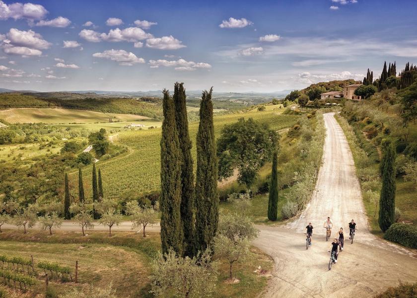 Tuscany Castelnuovo Berardenga Bicycling