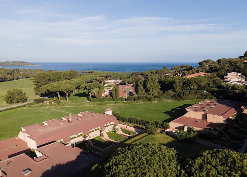 Tuscany Castiglione della Pescaia Aerial View