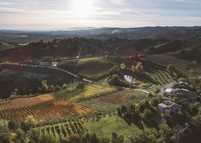 Emilia-Romagna Marano sul Panaro Aerial view