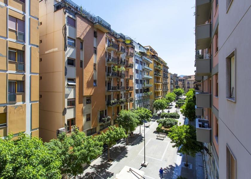 Sicily Palermo Aerial View