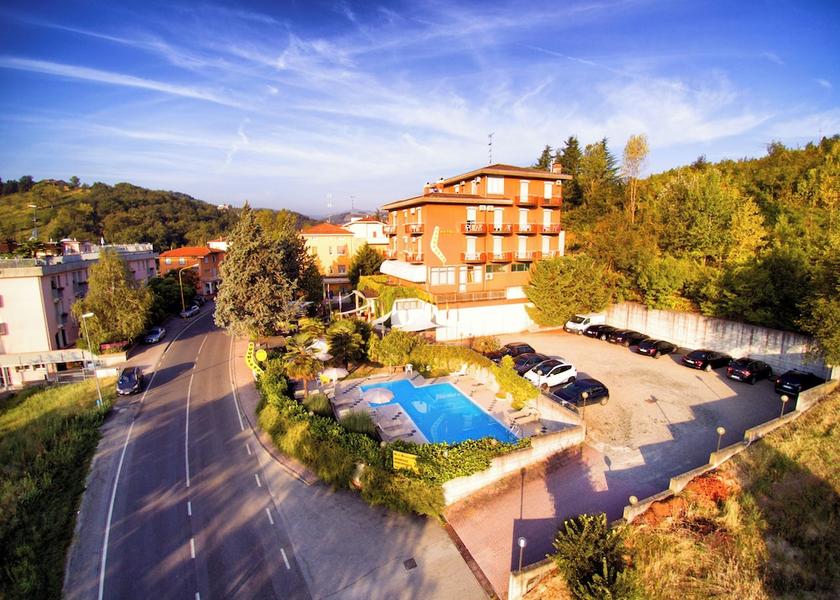 Emilia-Romagna Salsomaggiore Terme Aerial View