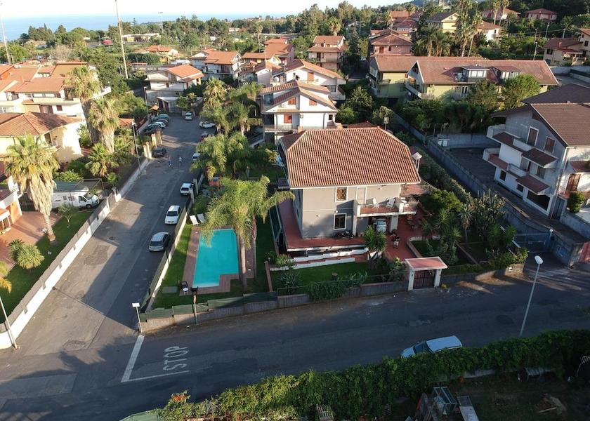 Sicily Aci Sant'Antonio Aerial view