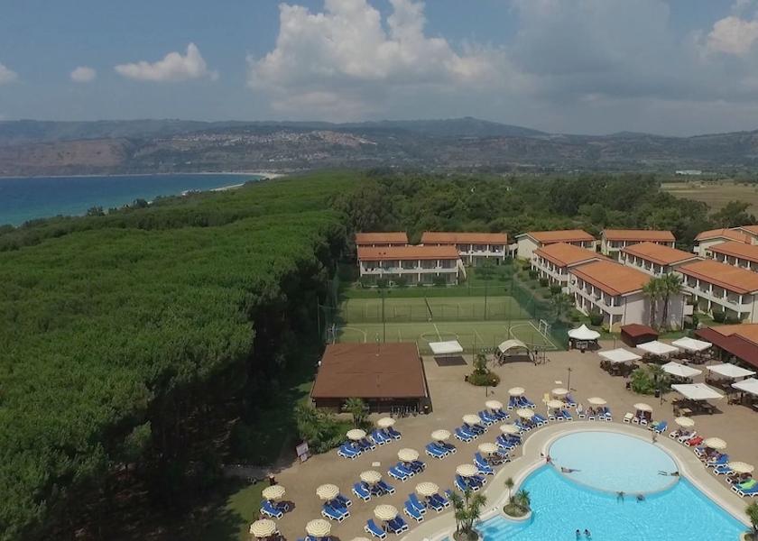 Calabria Nicotera Aerial view