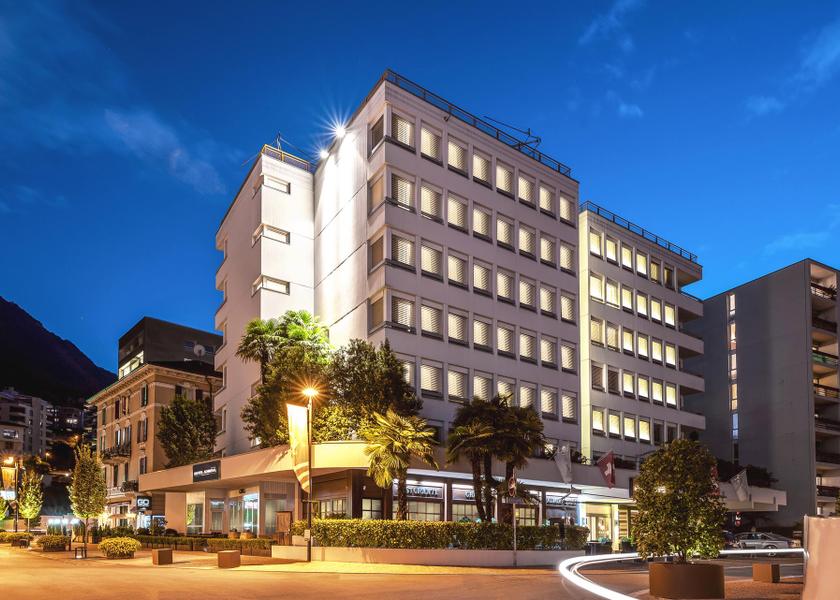 Canton of Ticino Paradiso Hotel Exterior
