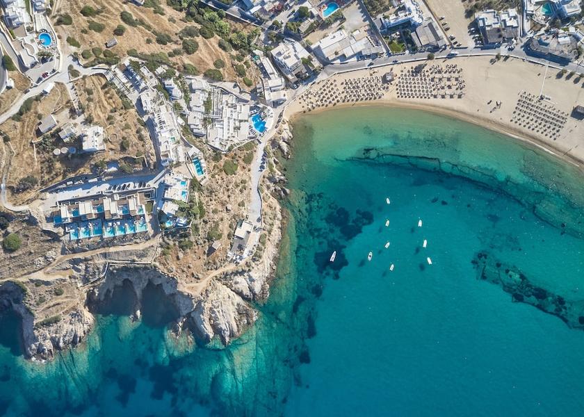 South Aegean Ios Aerial view