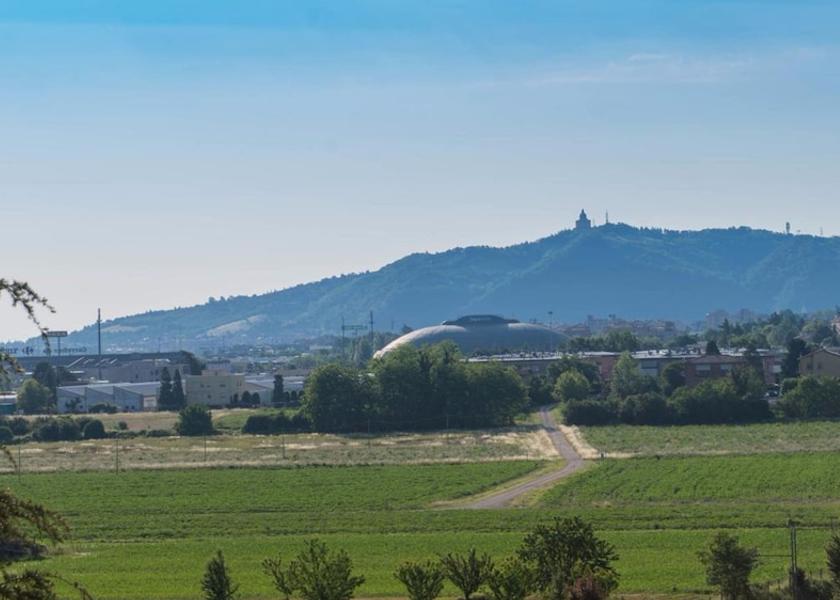 Emilia-Romagna Zola Predosa Aerial View