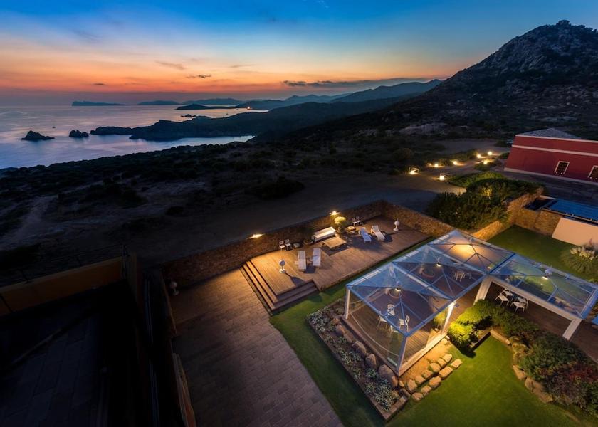 Sardinia Domus de Maria Aerial View