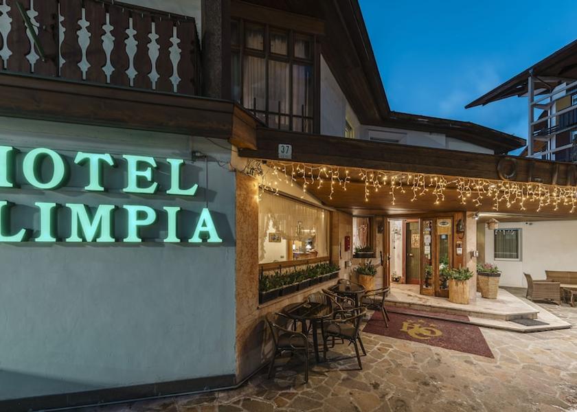 Veneto Cortina d'Ampezzo Front of property - evening/night