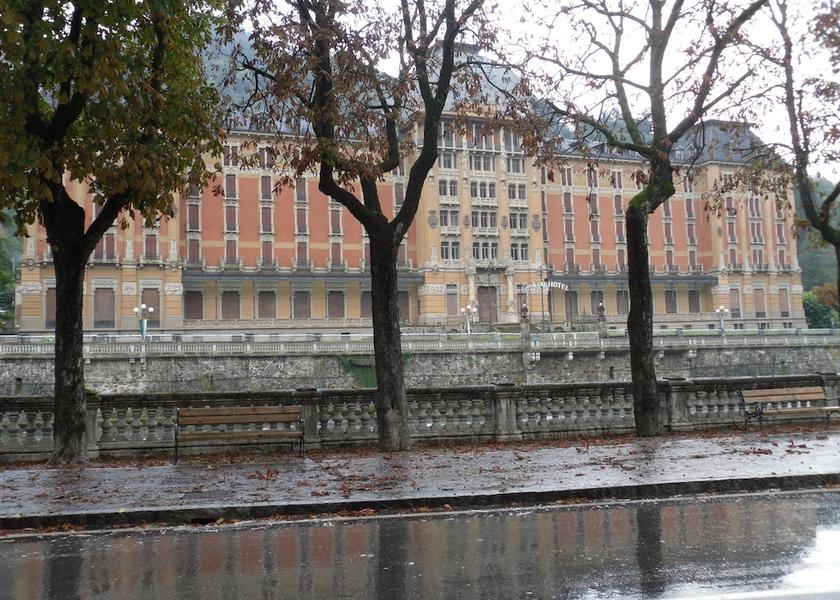 Lombardy San Pellegrino Terme View From Room