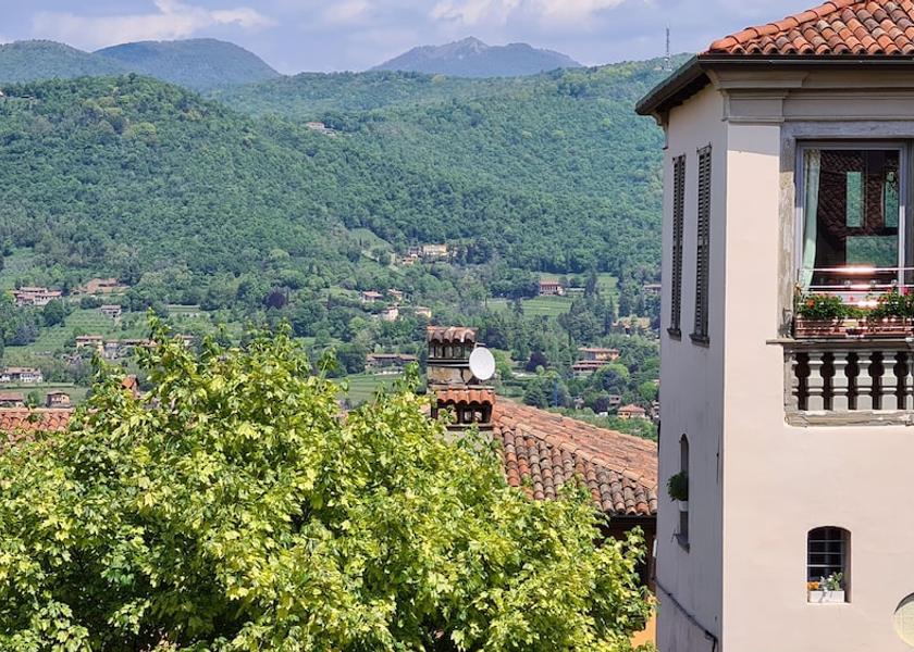 Lombardy Bergamo View from property