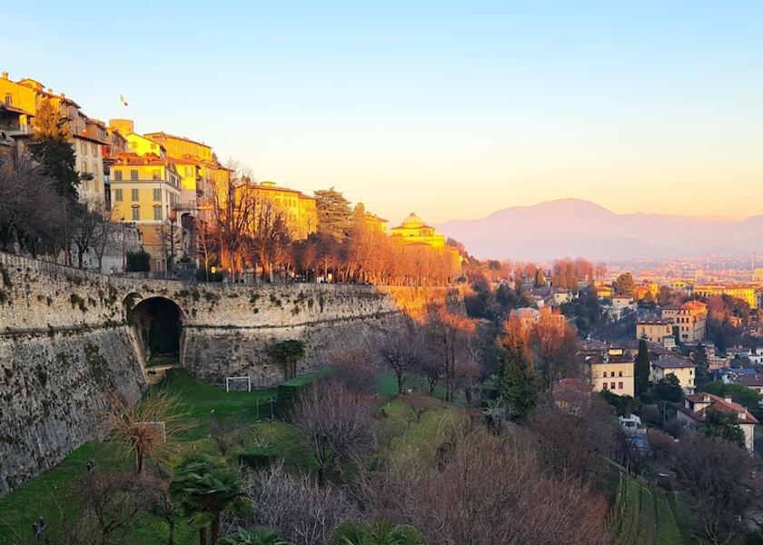 Lombardy Bergamo Exterior Detail