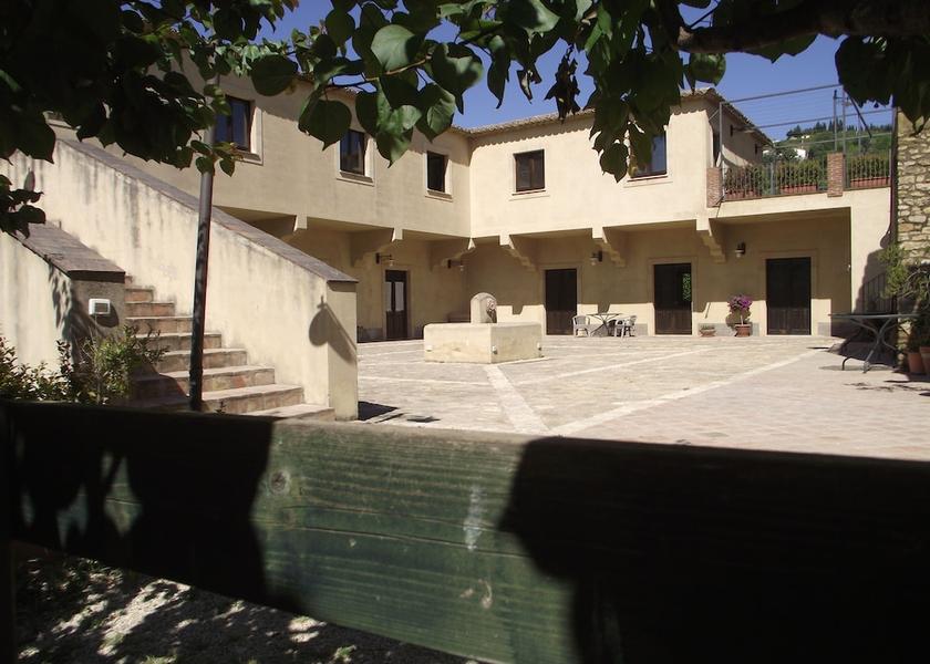 Sicily Caltagirone Courtyard