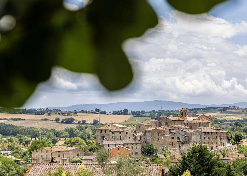 Umbria Marsciano City view from property