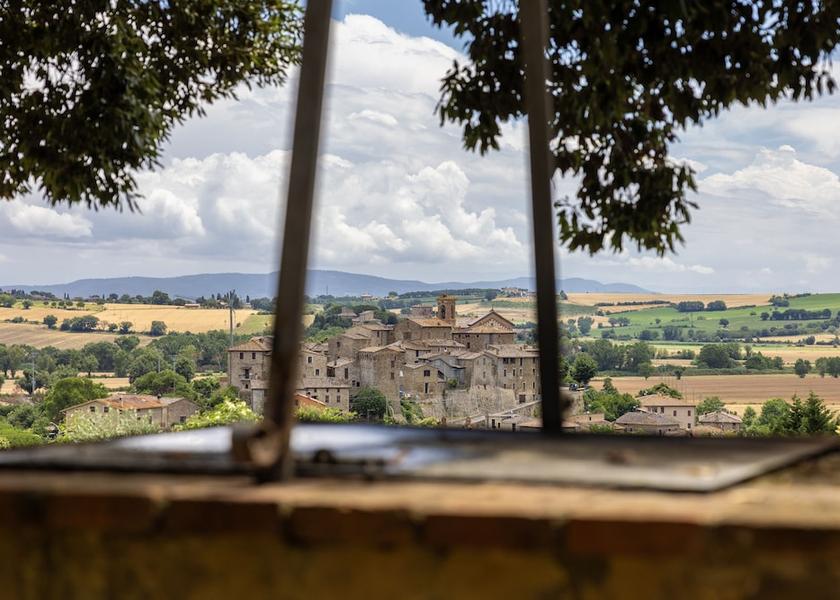 Umbria Marsciano Land view from property