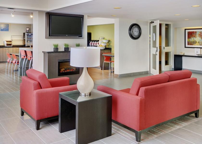 Ontario Timmins Lobby sitting area