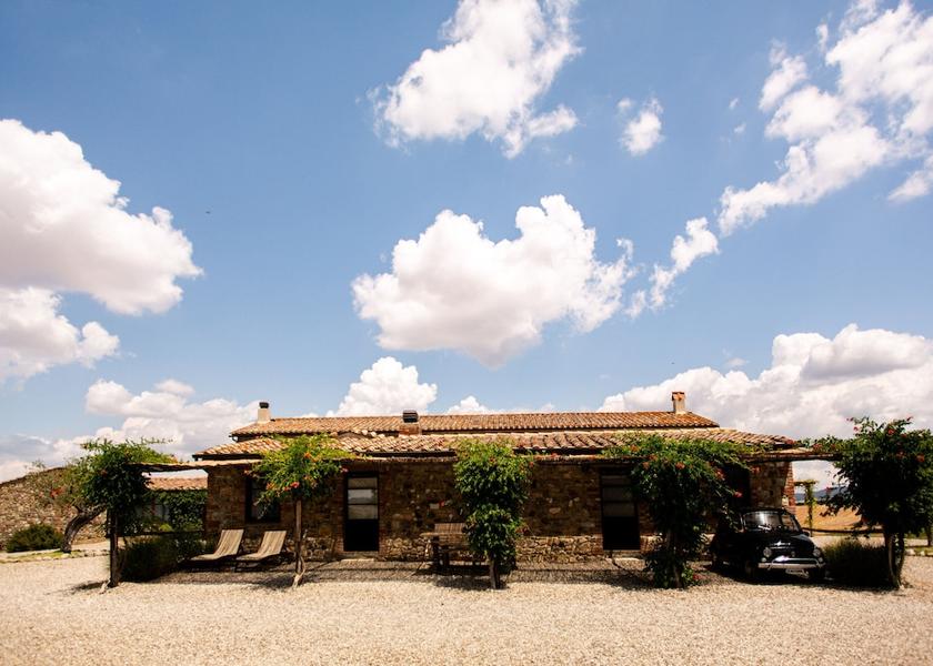 Tuscany Castiglione d'Orcia Garden view