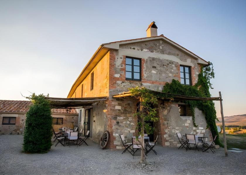Tuscany Castiglione d'Orcia exterior view