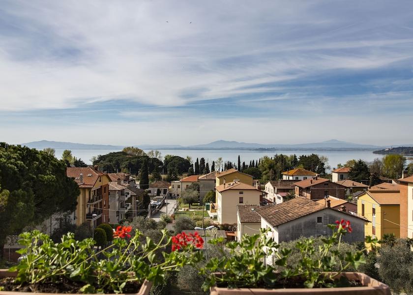 Umbria Passignano sul Trasimeno View from Property
