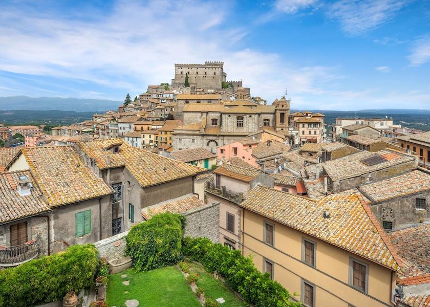 Lazio Soriano nel Cimino Garden view