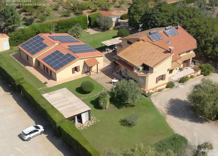 Sardinia Alghero Aerial View