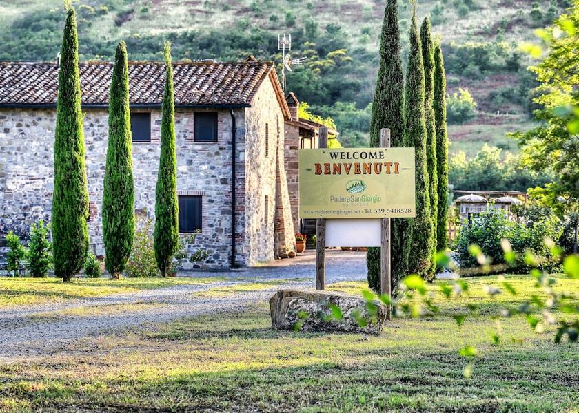 Tuscany Radicofani Facade