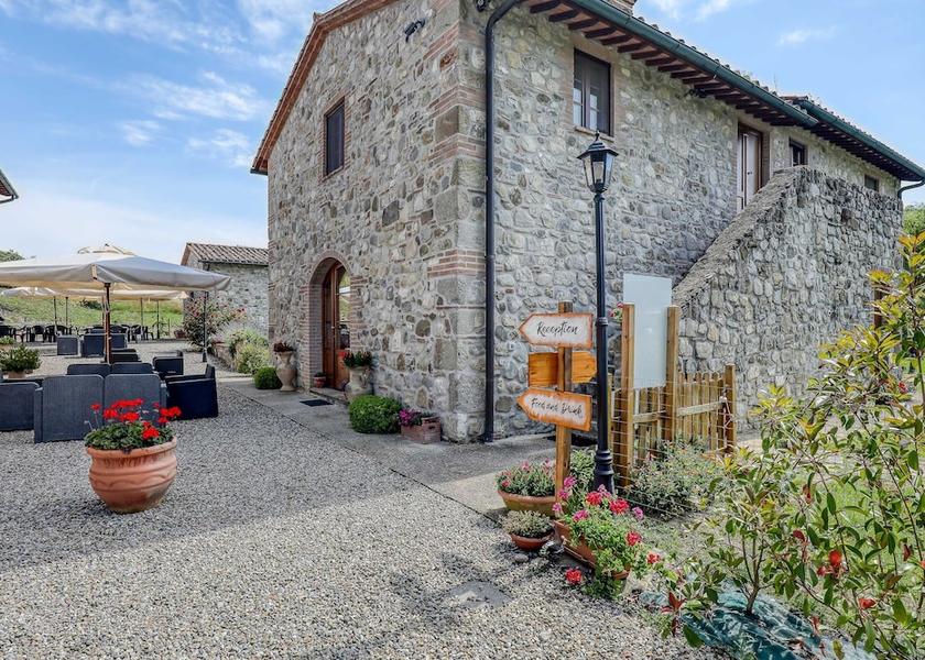 Tuscany Radicofani Facade