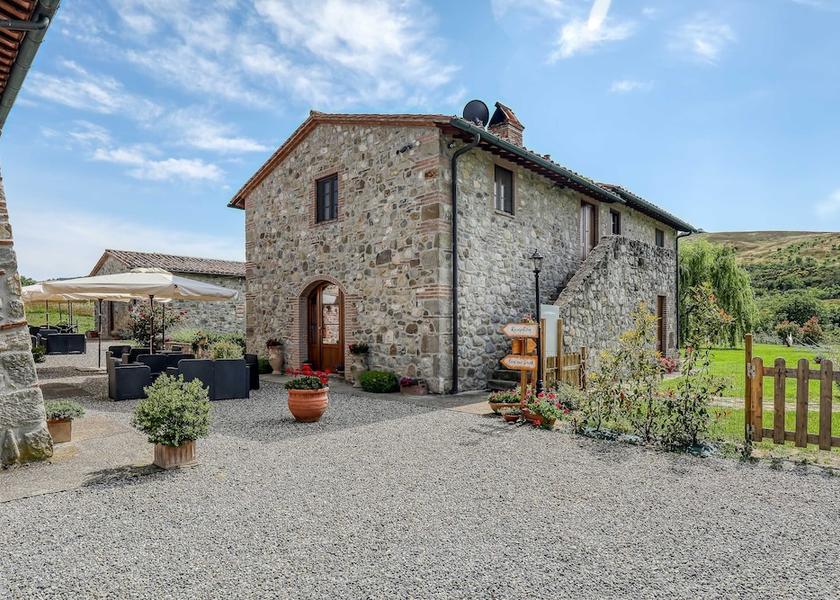 Tuscany Radicofani Facade