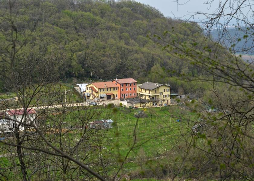 Veneto Arcugnano Aerial View