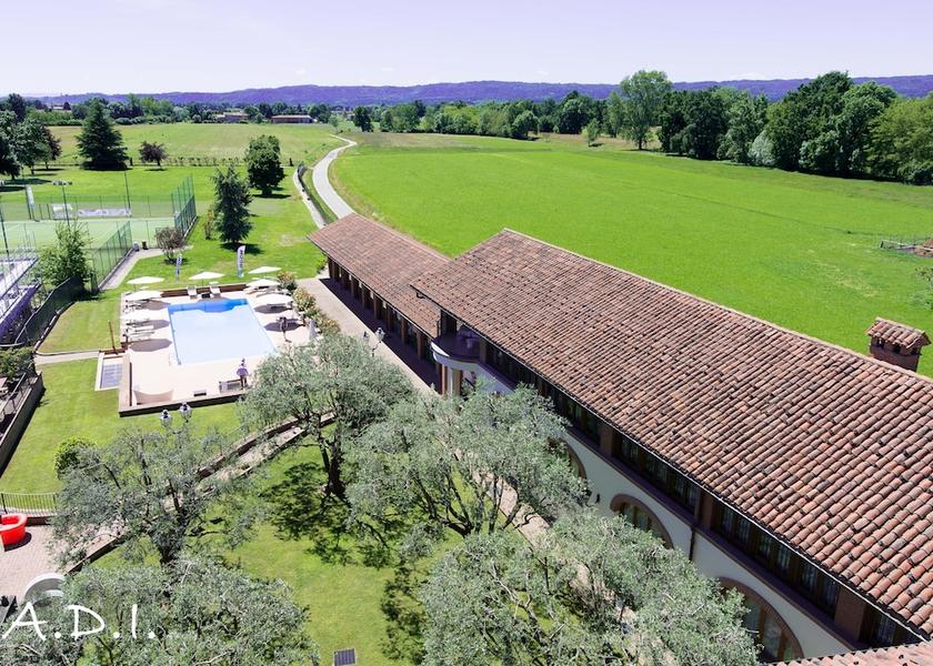 Piedmont Sandigliano Aerial View