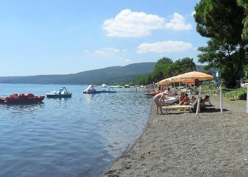 Lazio Trevignano Romano Beach