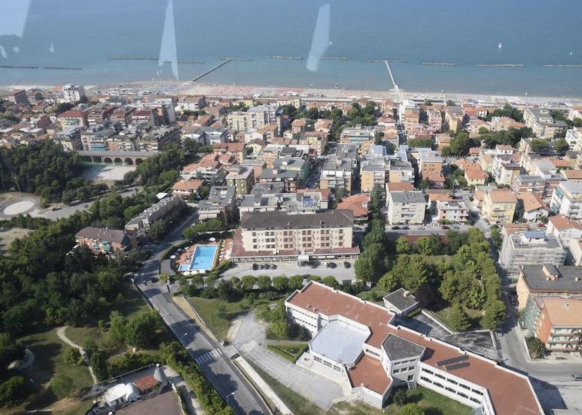 Marche Falconara Marittima Aerial View