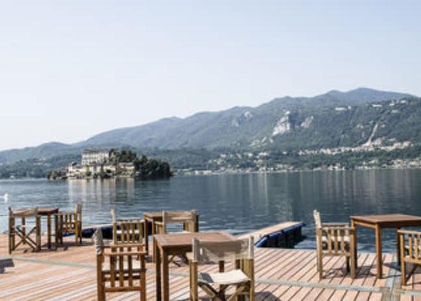 Piedmont Orta San Giulio Terrace/patio
