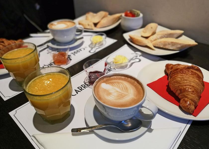 Lazio Rome Breakfast meal