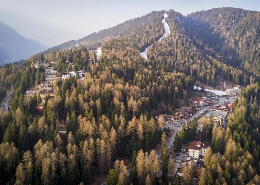 Trentino-Alto Adige Dimaro Folgarida Aerial View