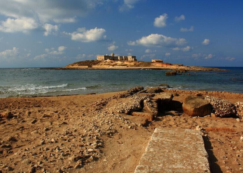 Sicily Portopalo di Capo Passero Point of interest