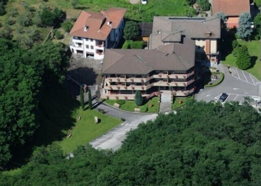 Tuscany Borgo a Mozzano Aerial View