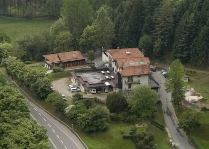 Lombardy Darfo Boario Terme Aerial View