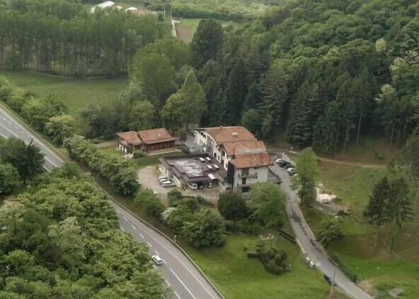 Lombardy Darfo Boario Terme Aerial View