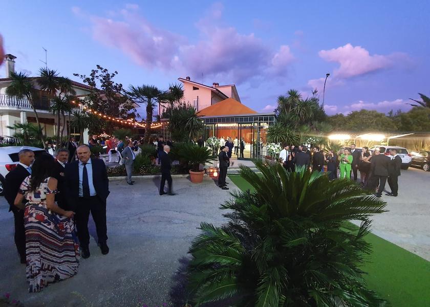 Lazio Cassino Outdoor Wedding Area