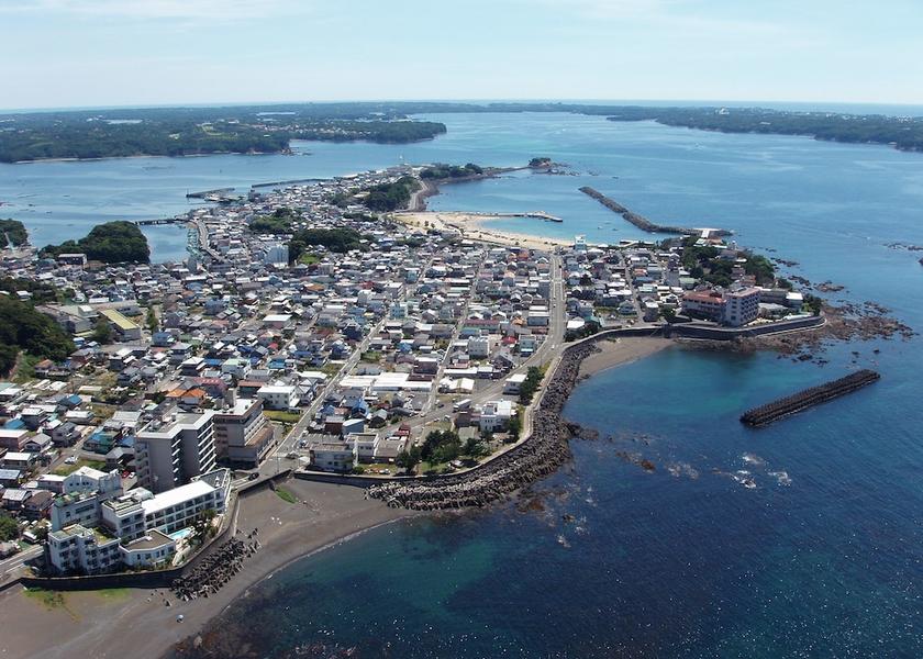 Mie (prefecture) Shima Aerial View