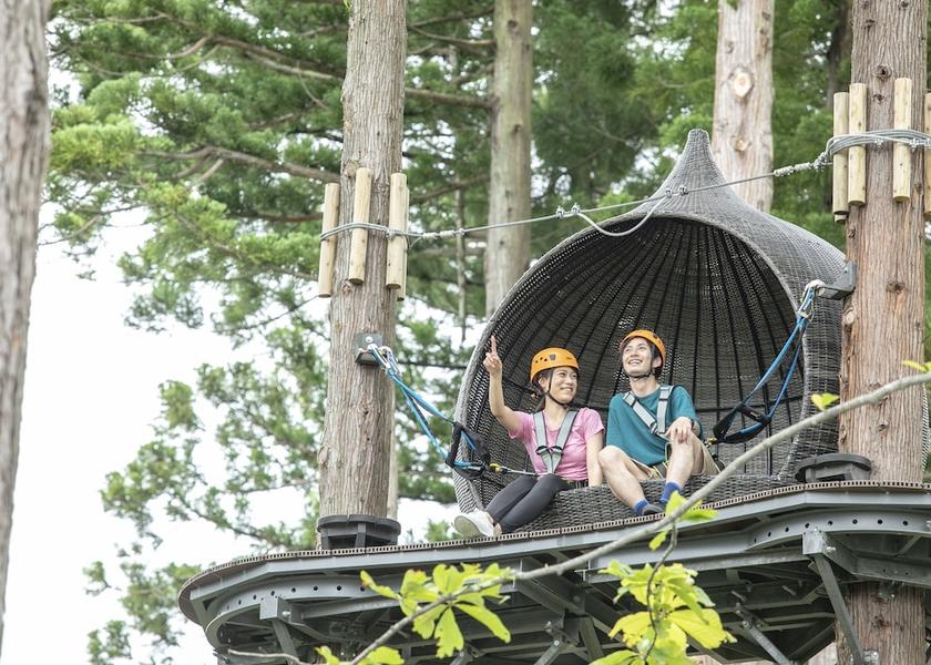 Niigata Myoko Ropes course (team building)