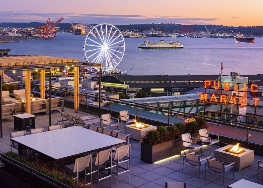 Washington Seattle View from property