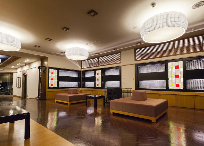 Yamagata Kaminoyama Lobby sitting area