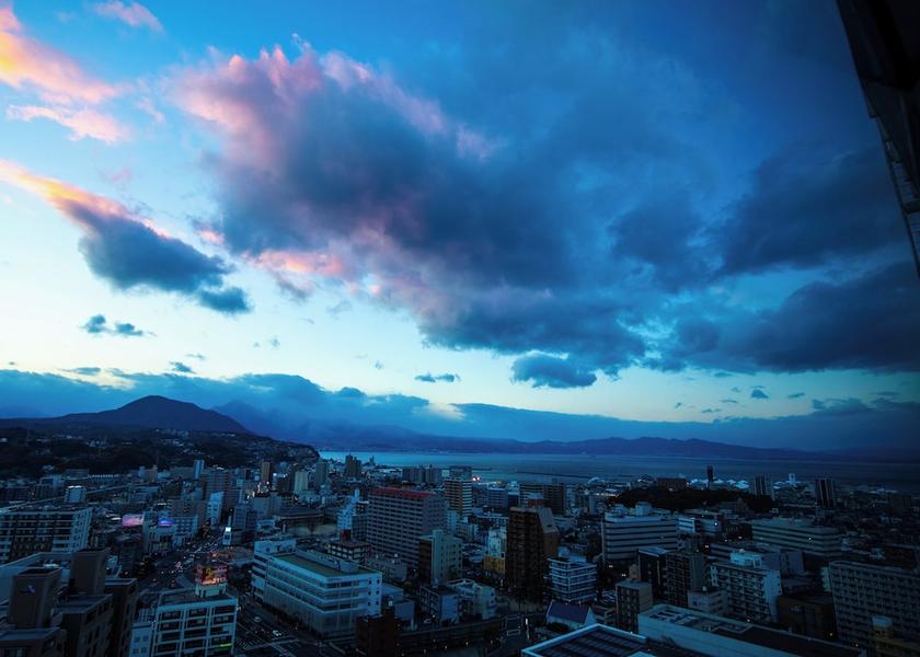 Oita Oita City view