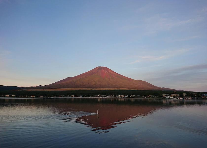 Yamanashi (prefecture) Yamanakako Land View from Property