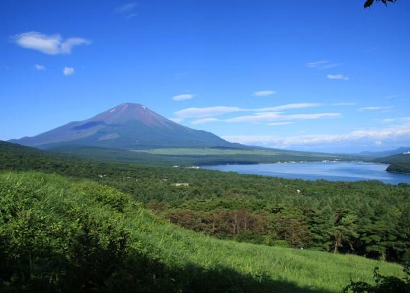 Yamanashi (prefecture) Yamanakako Land View from Property